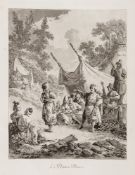 Le Prince (Jean-Baptiste) Oeuvres 157 etched plates only on 62 sheets (of ?160, the number appears
