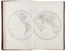 Johnston (Alexander Keith) The Royal Atlas of Modern Geography first edition, 48 double-page maps,