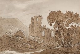 English School (19th Century) Coity Castle, Glamorgan; Ulvercroft Priory, Leicestershire 2 studies