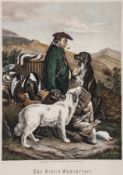 [S.Lipschitz] The English Gamekeeper; The Scotch Gamekeeper pair of mezzotints, 19th century, each