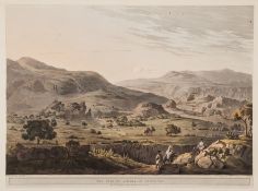 Henry Salt (1780-1827) A group of 4 views in Abyssinia and St Helena The Town of Abha in Abyssinia,
