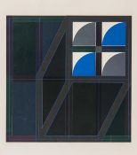 DS Gordon House (1932-2004) Series 40cm E screenprint in colours, 1965, signed, titled and dated in