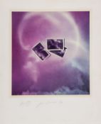 Joe Goode (b.1937) from, The Blue Cloud Series seven offset lithographs printed in colours, 1969,