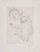 Alexander Calder (1898-1976) Diablotin from, Santa Claus etching, 1974, signed in pencil, numbered