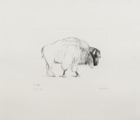 DS Henry Moore (1898-1986) Bison (c.640) etching, 1981, signed and numbered Pl VII 35/65 in pencil,
