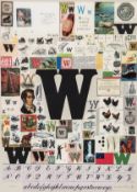 DS Sir Peter Blake (b.1932) The Letter W screenprint in colours, 2007, signed in pencil, numbered