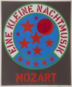 Robert Indiana (b.1928) Eine Kleine Nachtmusik screenprint in colours, 1971, signed and dated in