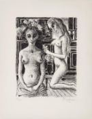 DS Paul Delvaux (1897-1994) Phryne lithograph, 1969, signed in pencil, numbered 18/75, published by