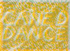 Bruce Nauman (b.1941) Caned Dance lithograph printed in colours, 1974, signed and dated in pencil,
