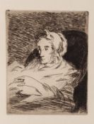 ƒdouard Manet and Edmond Bazire Manet the book, 1884, comprising two suites of etchings, one with