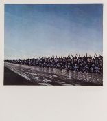 DS C.R.W. Nevinson (1889-1946) (after) Column on the March offset lithograph printed in colours,