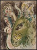 DS Marc Chagall (1887-1985) (after) from, La Bible (m.233) lithograph printed in colours, 1960, on