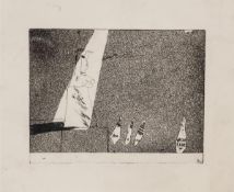 DS David Hockney (b.1937) Jesus Saves etching with aquatint. 1961-63, an unrecorded proof for the A