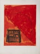 DS John Hoyland (1934-2011) Trace etching with aquatint printed in colours, 1979, signed and dated