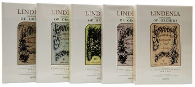 Linden (Jean Jules) Lindenia Iconography of Orchids 5 vol., first English edition, full-page