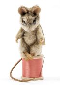 Wright (R. John) `The Mouse Tailor` limited edition mohair plush figure of Mouse from the Tailor of
