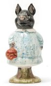 Beswick. Beatrix Potter figurine, "Pig-Wig" c.1972.