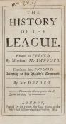 Vesey (Elizabeth).- Maimbourg (Louis) The History of the League translated by John Dryden, first