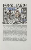 -. Spenser (Edmund) The Works 8 vol., number 157 of 375 copies, printed in red, blue and black,