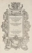 Alberti (Leon Battista) L`Architecture et art de bien bastir first edition in French, title within