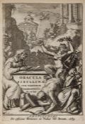 Oracles.- Sibyllina Oracula first edition, engraved additional pictorial title, some text in Greek