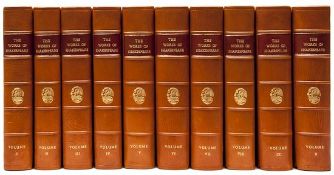 Shakespeare Head Press.- Shakespeare (William) The Works... 10 vol., number 125 of 1000 copies on