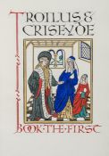 -. Chaucer (Geoffrey) The Works edited by A.W.Pollard, 8 vol., number 11 of 375 copies, printed in