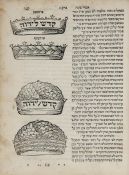 Rossi (Azariah de) Maor Eynayim first edition, title within architectural woodcut border, woodcut