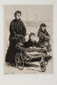 Etching Club. Etchings for the Art-Union of London 20 on laid india or china paper, including `The