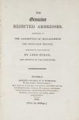 Byron  George Gordon Noel, Lord) and others. The Genuine Rejected Addresses, presented to the