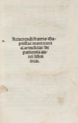 [Baptista Mantuanus] Giovanni Baptista Spagnuoli. De patientia aurei libri tres first edition,