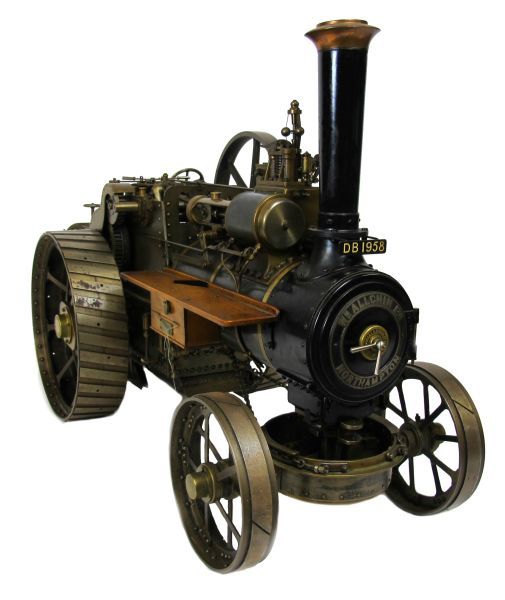 -Click here to bid -   "Royal Chester" A 1 1/2 inch working model steam engine built by Derek