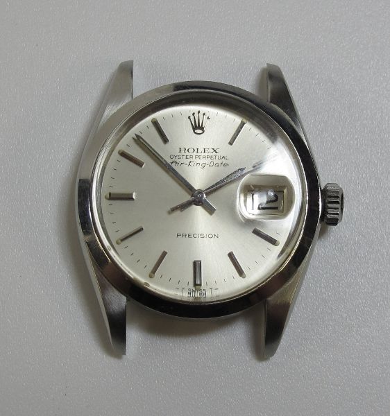 Rolex Oyster Perpetual Air- King Date Gents Stainless Steel watch. Reg. Design 5700 S/N 5019276 with
