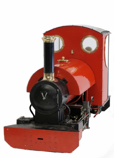 Meter Maid 5" Gauge Live Steam Locomotive and Seat Tender (est. £3000-£5000)