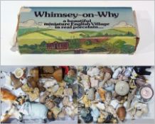 Whimsie on Why boxed set, large quantity of Wade whimsies and other models, (two boxes)