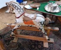 Twentieth century rocking horse, 94cm high