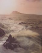 Limited edition contemporary print
After Rob Piercy
Maritime scene with cliffs and waves, signed, 56