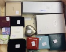 A quantity of jewellery boxes to include: Links, Past-Times, Beards, etc (1 box)