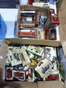 Quantity of boxed diecast models, to include:-  Days Gone, Matchbox Models of Yesteryear, commercial