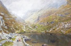 Oil on canvas 
Bartholomew Colles Watkins RHA
"The Gap Lanis, Killarney", 31 x 41cm