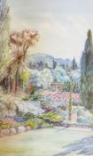 Watercolour 
Anne Dorrien-Smith
The Botanical Gardens, Hobart, signed, 52 x 32 cm approximately