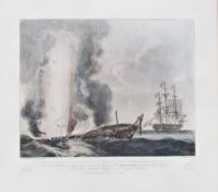 Set of four Maritime reproduction prints
Depicting the engagement between H.M.S. Java and the