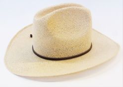 Larry Mahan's stetson hat, by Milano Hat Company, from The Boot Ranch, Phoenix