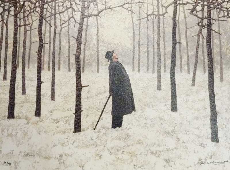 Limited edition print
Mark Edwards
"The Writer", depicting a man standing against the background