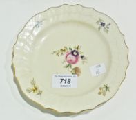 Royal Copenhagen plate, decorated with flowers, and various Royal Copenhagen animals, to include