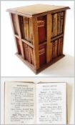 A collection of miniature Shakespeares, published  by David Brice and Son, all leather bound with