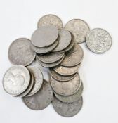 Large quantity of sixpence's, mainly cupro-nickel of Elizabeth II and George VI, miscellaneous