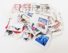 Very large quantity of world stamps in a large box, on and off paper mint and GB (1 box)