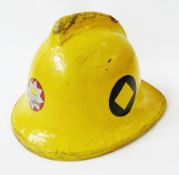 Fire Brigade helmet, possibly 1970s