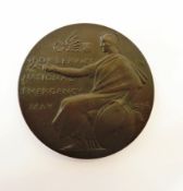 General Strike medal given to Railway and Postal workers, in case